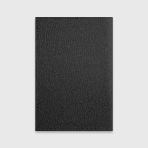 Обложка для паспорта матовая кожа Straight Outta Compton, цвет черный - фото 2