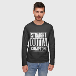 Мужской лонгслив 3D Straight Outta Compton - фото 2