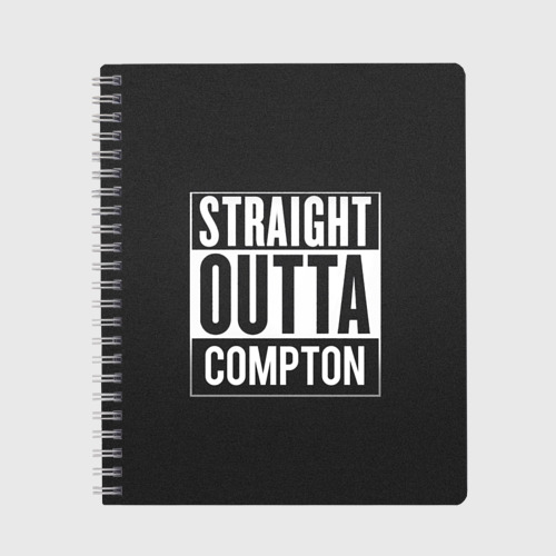 Тетрадь Straight Outta Compton, цвет линия