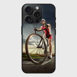 Чехол силиконовый для Apple iPhone 15 Pro Мax матовый МТБ