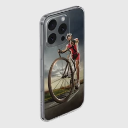 Чехол для iPhone 16 Pro Max силиконовый с защитой камеры МТБ - фото 2