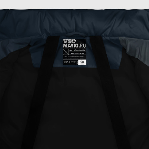 Женская зимняя куртка Oversize МТБ, цвет черный - фото 7