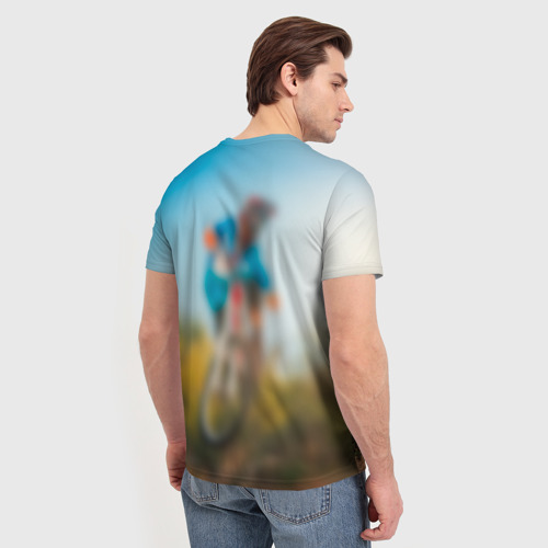 Мужская футболка 3D МТБ, цвет 3D печать - фото 4