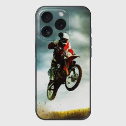 Чехол для iPhone 16 Pro силиконовый с защитой камеры Эндуро