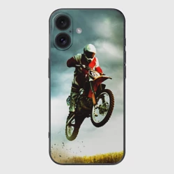 Чехол для iPhone 16 силиконовый с защитой камеры Эндуро