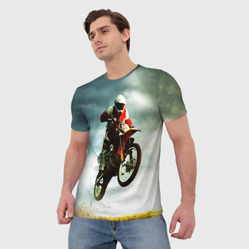 Мужская футболка 3D Эндуро - фото 3