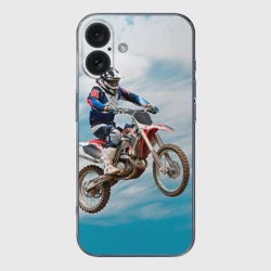 Чехол для iPhone 16 силиконовый с защитой камеры Эндуро