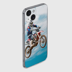 Чехол для iPhone 15 силиконовый с защитой камеры Эндуро - фото 2