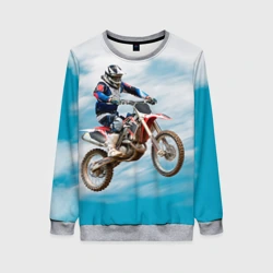 Женский свитшот 3D Эндуро