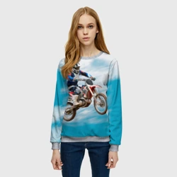 Женский свитшот 3D Эндуро - фото 2