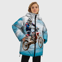 Женская зимняя куртка Oversize Эндуро - фото 2