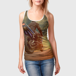 Женская майка 3D Мото - фото 2