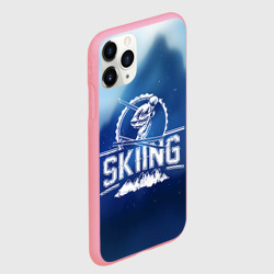 Чехол для iPhone 11 Pro Max матовый Лыжный спорт - фото 2