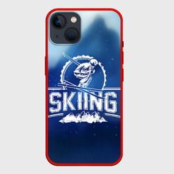 Чехол для iPhone 14 Лыжный спорт