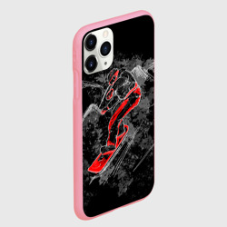 Чехол для iPhone 11 Pro Max матовый Сноубордист - фото 2
