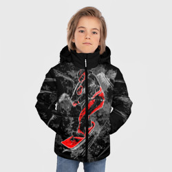 Зимняя куртка для мальчиков 3D Сноубордист - фото 2