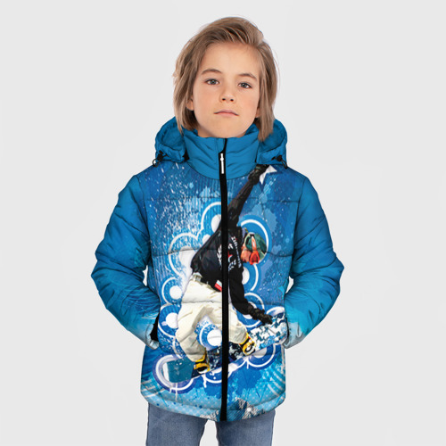 Зимняя куртка для мальчиков 3D Экстрим, цвет черный - фото 3