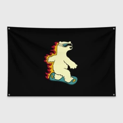 Флаг-баннер Мишка на борде