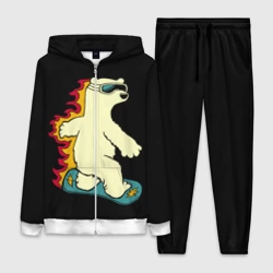 Женский костюм 3D Мишка на борде