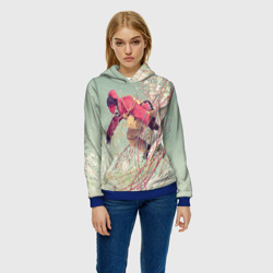 Женская толстовка 3D Сноуборд - фото 2