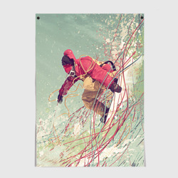 Постер Сноуборд