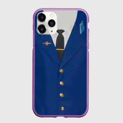 Чехол для iPhone 11 Pro матовый Китель