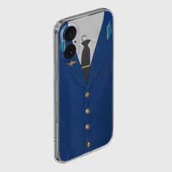 Чехол для iPhone 16 силиконовый с защитой камеры Китель - фото 2