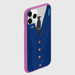 Чехол для iPhone 11 Pro матовый Китель - фото 2