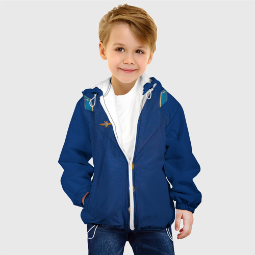 Детская куртка 3D Китель, цвет белый - фото 3