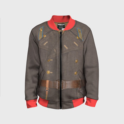 Детский бомбер 3D Шинель советское пальто