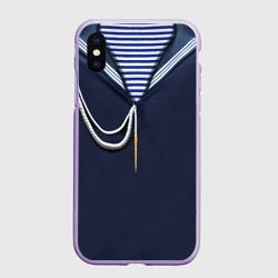 Чехол для iPhone XS Max матовый Форма ВМФ