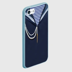 Чехол для iPhone 5/5S матовый Форма ВМФ - фото 2