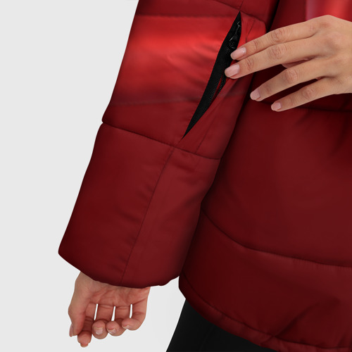Женская зимняя куртка Oversize Димкина девочка, цвет светло-серый - фото 6