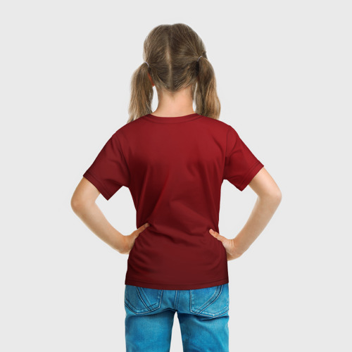 Детская футболка 3D Виталькина девочка, цвет 3D печать - фото 6