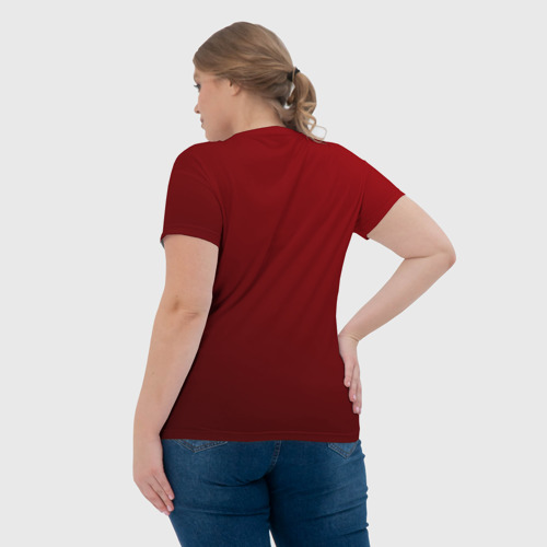 Женская футболка 3D Лёшкина девочка, цвет 3D печать - фото 7