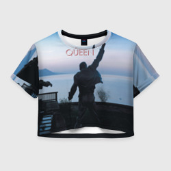 Женская футболка Crop-top 3D Queen