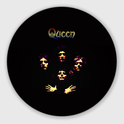 Круглый коврик для мышки Queen