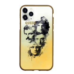 Чехол для iPhone 11 Pro Max матовый Queen группа
