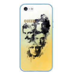 Чехол для iPhone 5/5S матовый Queen группа