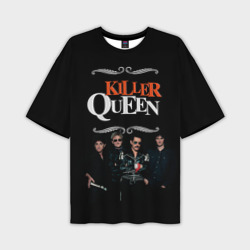 Мужская футболка oversize 3D Killer Queen