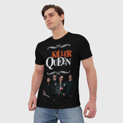 Мужская футболка 3D Killer Queen - фото 2