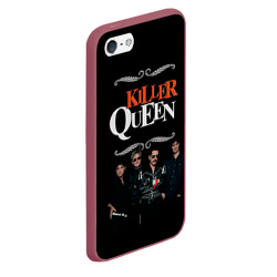 Чехол для iPhone 5/5S матовый Killer Queen - фото 2