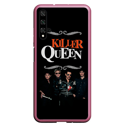 Чехол для Honor 20 Killer Queen, цвет малиновый