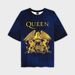 Мужская футболка oversize 3D Группа Queen