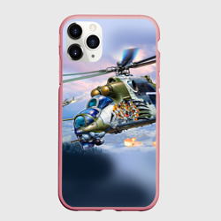 Чехол для iPhone 11 Pro Max матовый МИ 24