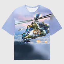 Мужская футболка oversize 3D МИ 24