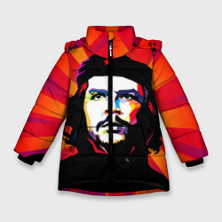 Зимняя куртка для девочек 3D Че Гевара