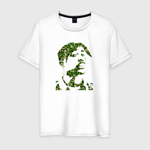 Мужская футболка хлопок 2pac camouflage