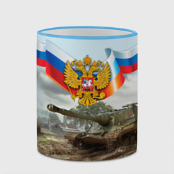 Кружка с полной запечаткой Танк и символика РФ - фото 2