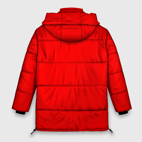 Женская зимняя куртка Oversize Андрей, цвет красный - фото 2